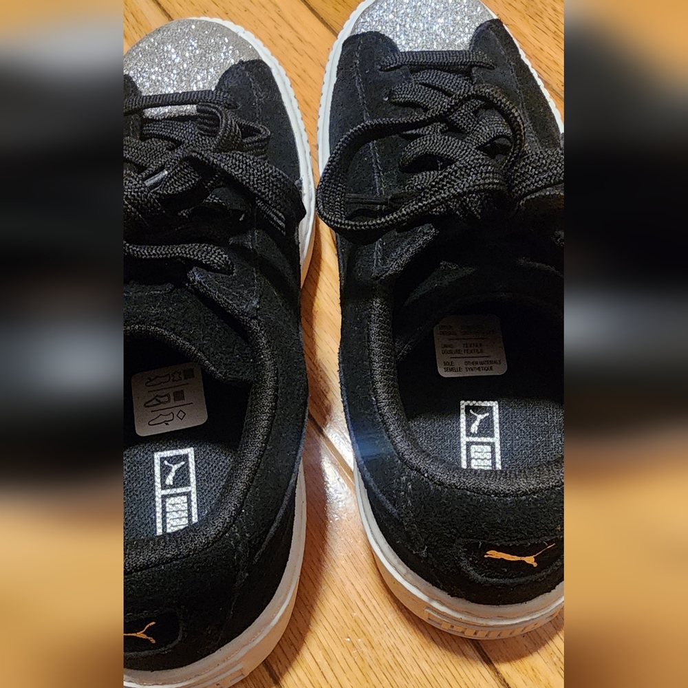 Puma Suede Platform Glam Sneakers NWOT. - Picture 6 of 11